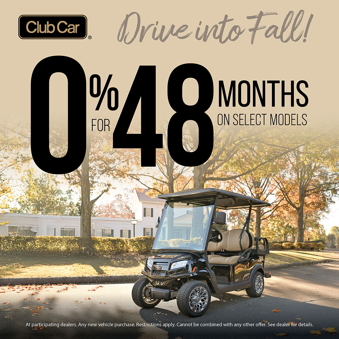 Club Cars october specials